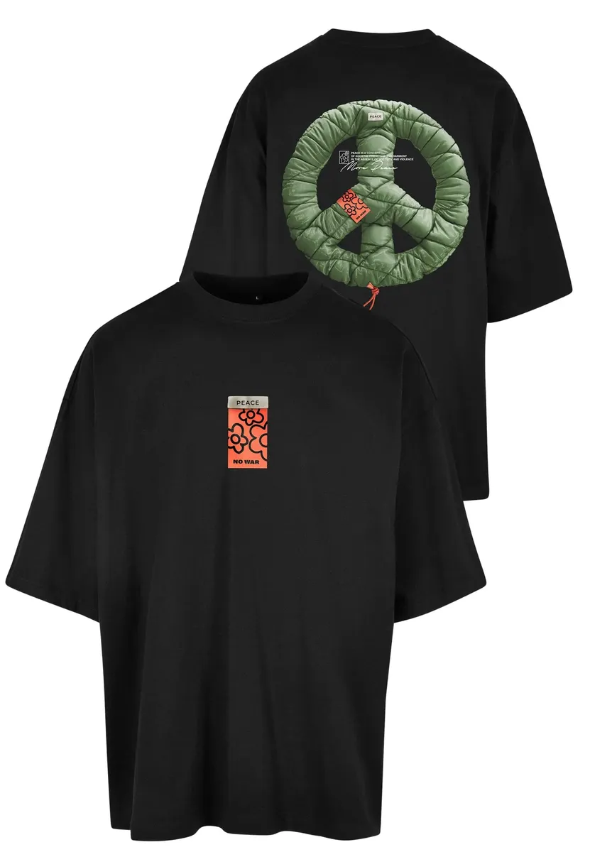 Рубашка с короткими рукавами Upscale by Mister Tee "Upscale by Mister Tee Unisex Puffer Peace Huge Tee", черный
Рубашка с короткими рукавами Upscale by Mister Tee "Upscale by Mister Tee Unisex Puffer Peace Huge Tee", черный