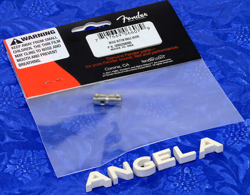 Седло Fender '70s Style Jazz Precision Bass Bridge Single Smooth Saddle, 0055258000 005-5258-000 Fender '70s Style Bass Bridge Saddle
Седло Fender '70s Style Jazz Precision Bass Bridge Single Smooth Saddle, 0055258000 005-5258-000 Fender '70s Style Bass Bridge Saddle