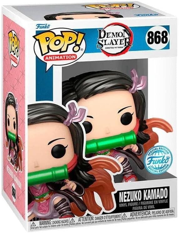Фигурка Funko POP! Demon Slayer Nezuko Kamado Metallic Special Edition
Фигурка Funko POP! Demon Slayer Nezuko Kamado Metallic Special Edition