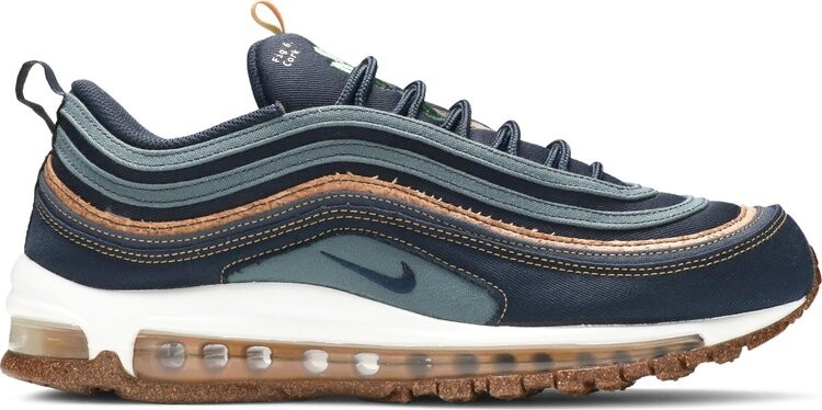 Кроссовки Nike Air Max 97 SE 'Cork - Obsidian', синий
Кроссовки Nike Air Max 97 SE 'Cork - Obsidian', синий