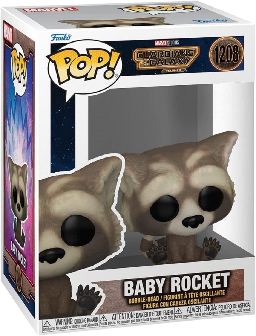 Фигурка Funko POP! Marvel: Guardians of The Galaxy Volume 3 - Baby Rocket Raccoon
Фигурка Funko POP! Marvel: Guardians of The Galaxy Volume 3 - Baby Rocket Raccoon