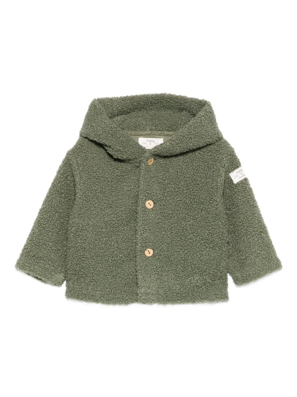 Флисовая куртка с нашивкой-логотипом TEDDY & MINOU, зеленый
Флисовая куртка с нашивкой-логотипом TEDDY & MINOU, зеленый