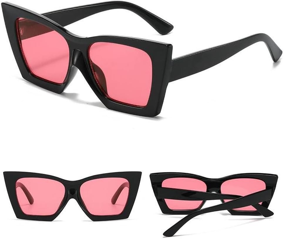 Солнцезащитные очки в форме «кошачий глаз» с крупной оправой, модные и оригинальные, простые солнцезащитные очки, стильные очки в стиле хип-хоп для женщин MTZJH, Black Red
Солнцезащитные очки в форме «кошачий глаз» с крупной оправой, модные и оригинальные, простые солнцезащитные очки, стильные очки в стиле хип-хоп для женщин MTZJH, Black Red