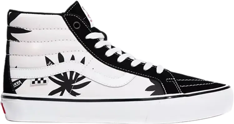 Кеды Vans Skate Sk8-Hi Reissue Grosso 88 - Black Palms, черный
Кеды Vans Skate Sk8-Hi Reissue Grosso 88 - Black Palms, черный