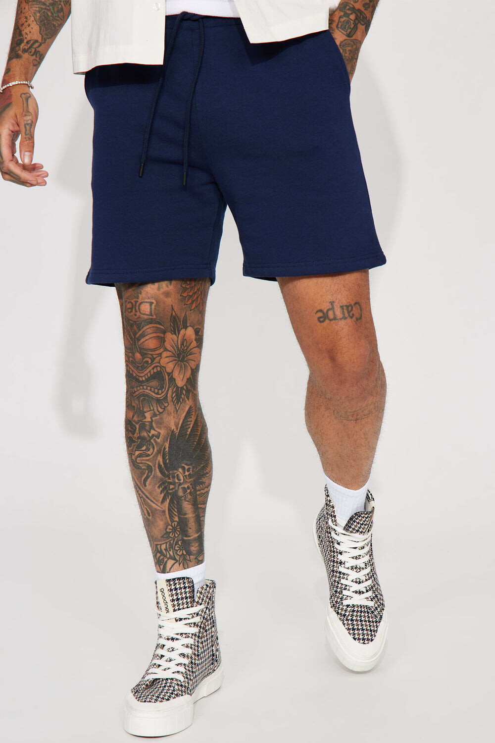 Шорты Fashion Nova NMKB20118, нави 
Шорты Fashion Nova NMKB20118, нави