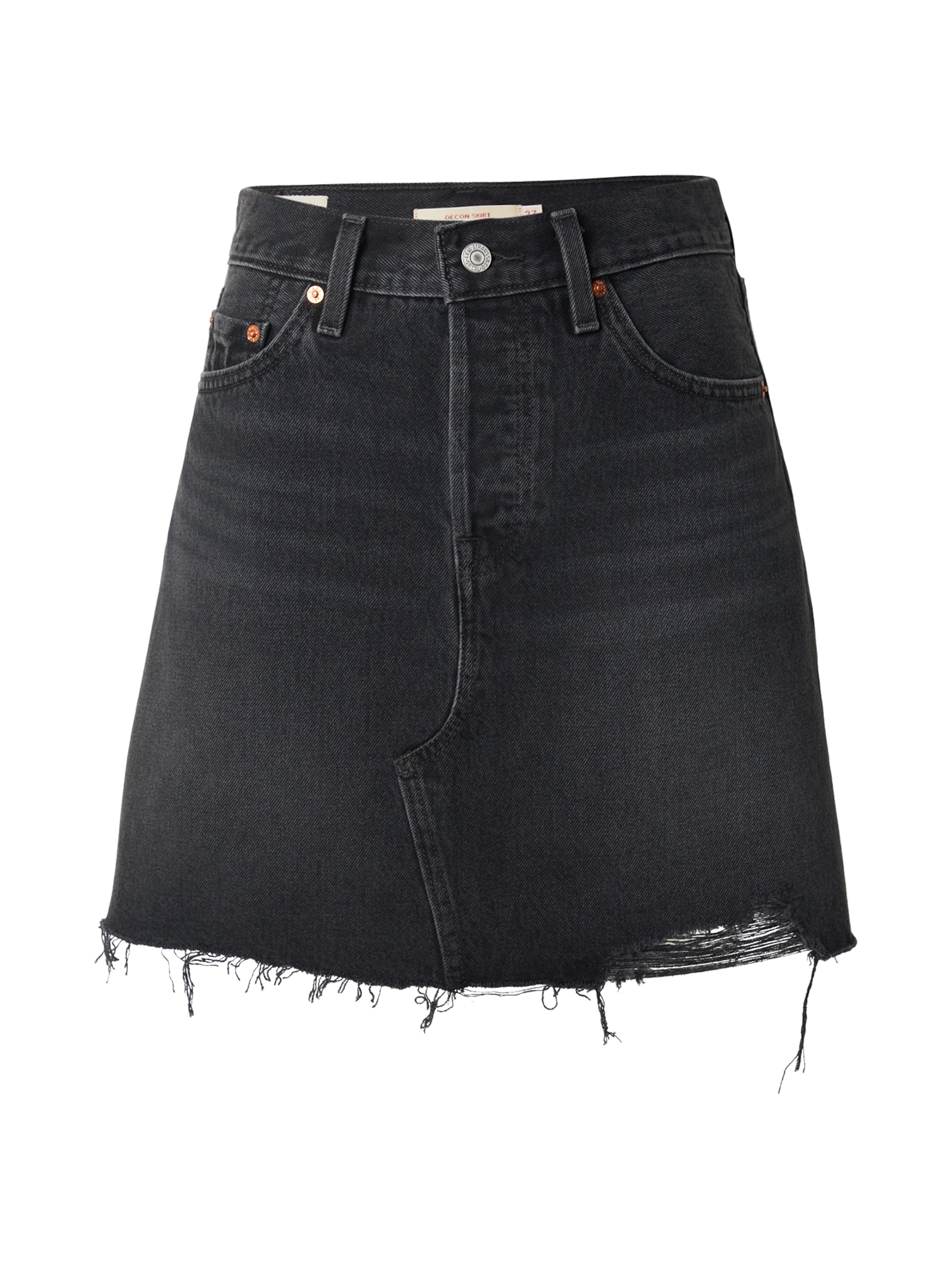 LEVI'S Юбка 'Deconstructed Skirt' в черном дениме
LEVI'S Юбка 'Deconstructed Skirt' в черном дениме