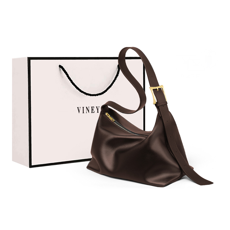 VINEY Кожаная сумка через плечо, Coffee
VINEY Кожаная сумка через плечо, Coffee