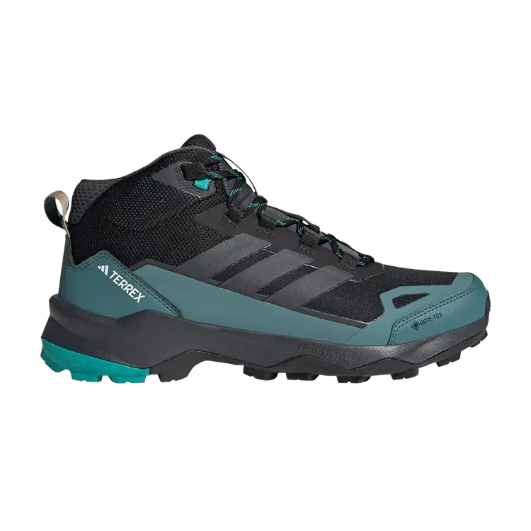 Кроссовки Adidas Terrex Skychaser AX5 Mid GORE-TEX, Black Pure Teal
Кроссовки Adidas Terrex Skychaser AX5 Mid GORE-TEX, Black Pure Teal