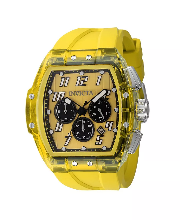 Мужские часы 45482 S1 Rally Quartz Chronograph Yellow с прозрачным циферблатом Invicta, желтый
Мужские часы 45482 S1 Rally Quartz Chronograph Yellow с прозрачным циферблатом Invicta, желтый