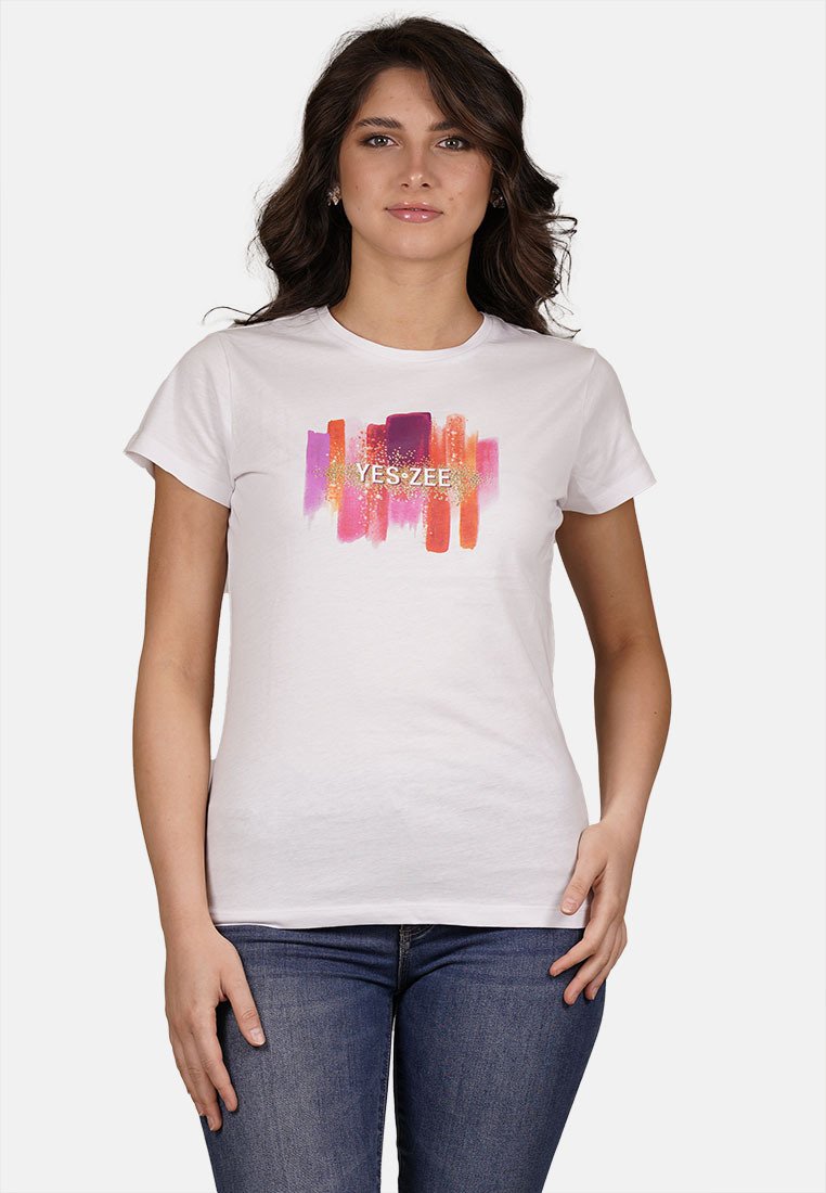 Футболка с принтом Yes Zee, белый
Футболка с принтом Yes Zee, белый