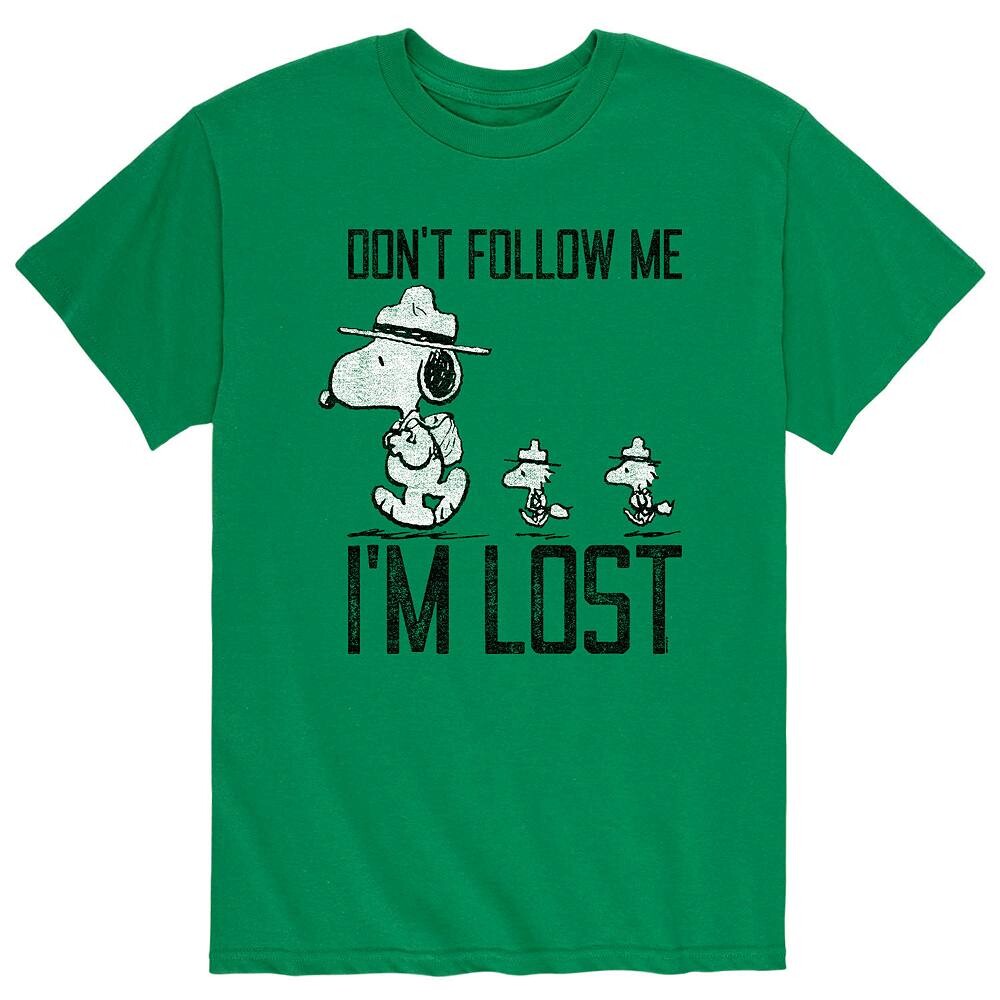 Мужская футболка Peanuts Snoopy Don't Follow Me Licensed Character, зеленый
Мужская футболка Peanuts Snoopy Don't Follow Me Licensed Character, зеленый