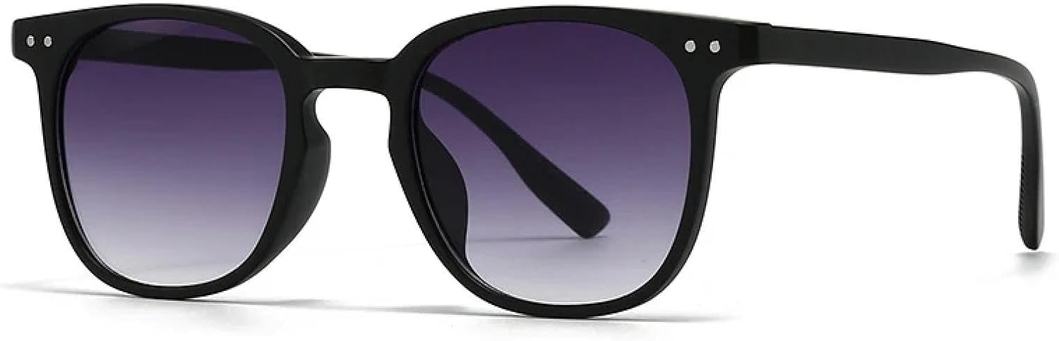 Солнцезащитные очки с защитой от УФ-излучения UV400 для женщин и мужчин | Градиентные оттенки синего и желтого с заклепками | для занятий спортом на открытом воздухе DSVIGF, Black Gray Gradient
Солнцезащитные очки с защитой от УФ-излучения UV400 для женщин и мужчин | Градиентные оттенки синего и желтого с заклепками | для занятий спортом на открытом воздухе DSVIGF, Black Gray Gradient