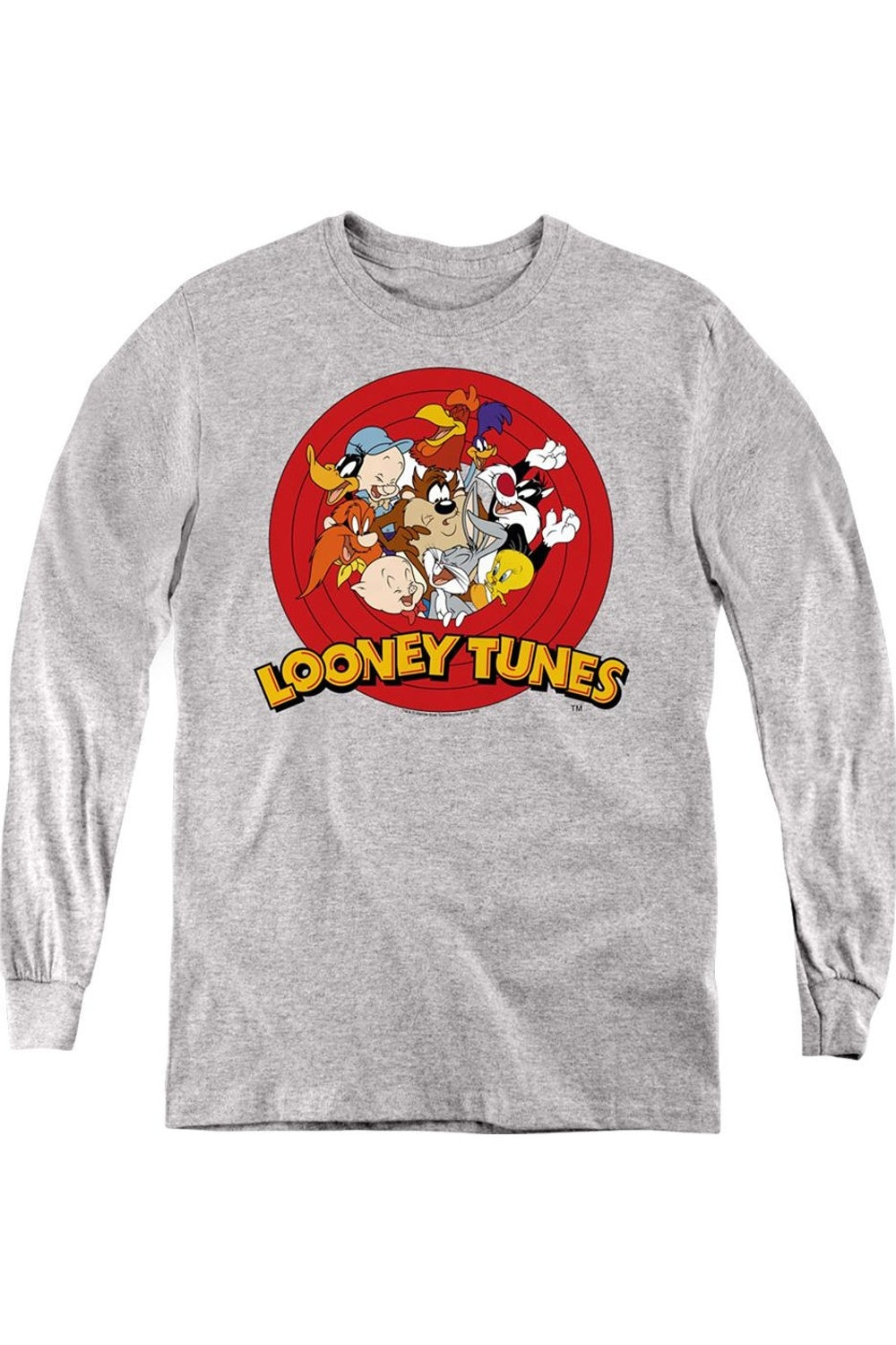 Детский худи с длинным рукавом Looney Tunes Group Gildan, Athletic Heather 
Детский худи с длинным рукавом Looney Tunes Group Gildan, Athletic Heather
