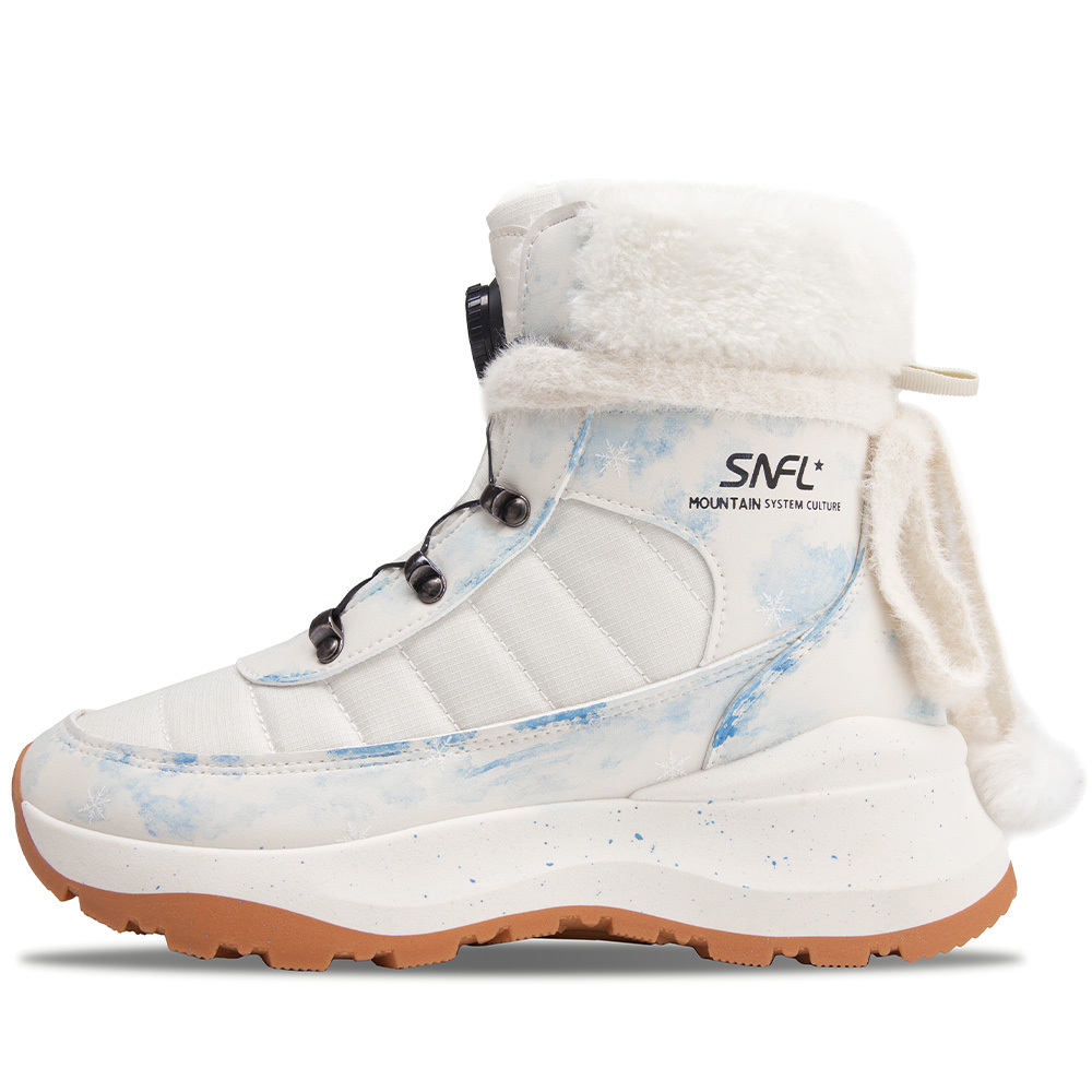 SNOW FLYING Тёплые износостойкие противоскользящие короткие утеплённые ботинки унисекс белые, цвет White
SNOW FLYING Тёплые износостойкие противоскользящие короткие утеплённые ботинки унисекс белые, цвет White