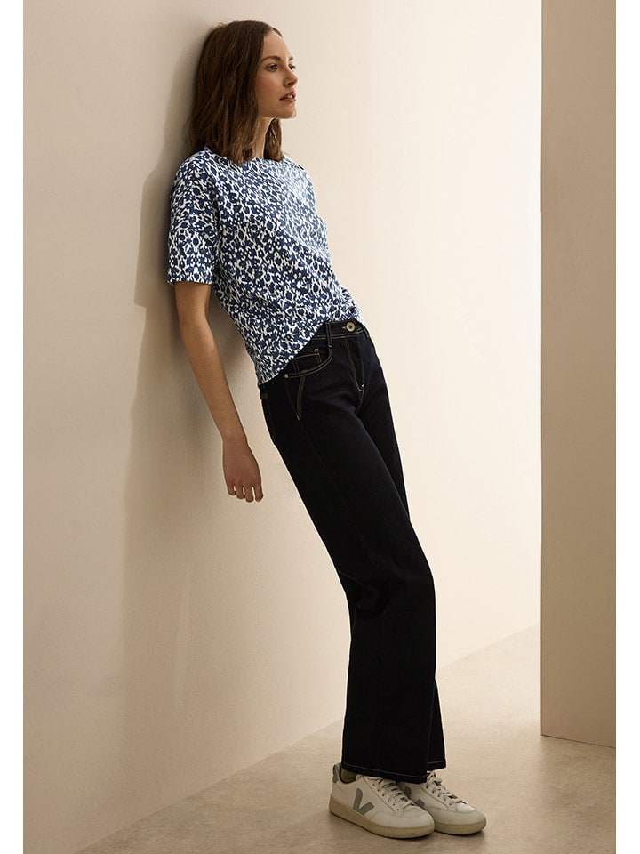 Блузка Cecil, темно-синий/белый
Блузка Cecil, темно-синий/белый