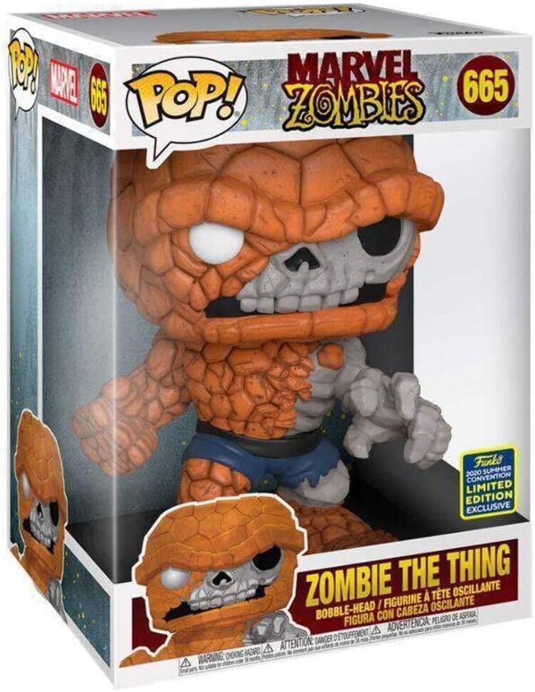 Виниловая фигурка Funko POP! Marvel Zombies - Zombie The Thing SDCC 2020 Exclusive
Виниловая фигурка Funko POP! Marvel Zombies - Zombie The Thing SDCC 2020 Exclusive