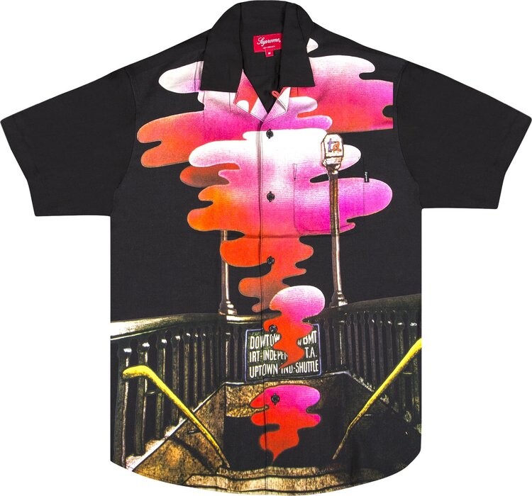 Рубашка Supreme The Velvet Underground Rayon Short-Sleeve Shirt 'Black', черный 
Рубашка Supreme The Velvet Underground Rayon Short-Sleeve Shirt 'Black', черный