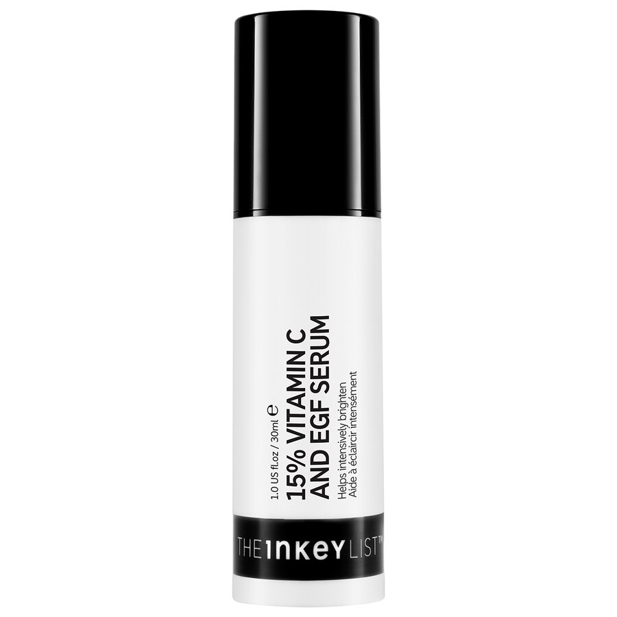 Осветляющая сыворотка с 15% витамином С и EGF The INKEY List, 1 oz/30 mL
Осветляющая сыворотка с 15% витамином С и EGF The INKEY List, 1 oz/30 mL