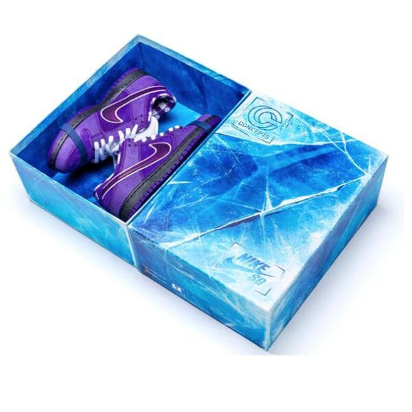 Кроссовки x concept sb dunk low Nike, фиолетовый
Кроссовки x concept sb dunk low Nike, фиолетовый