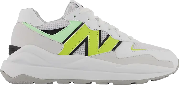 Кроссовки New Balance 57/40 Big Kid 'White Lemonade', белый
Кроссовки New Balance 57/40 Big Kid 'White Lemonade', белый