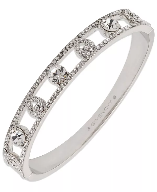 Браслет-Браслет из родиевого кристалла грушевидной формы серебристого тона Givenchy, silver
Браслет-Браслет из родиевого кристалла грушевидной формы серебристого тона Givenchy, silver