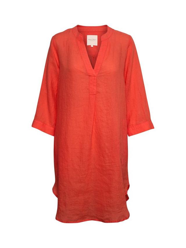 Платье-рубашка из чистого льна найнэй Part Two, цвет Grenadine
Платье-рубашка из чистого льна найнэй Part Two, цвет Grenadine