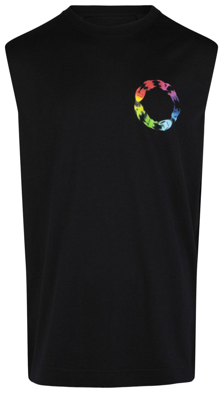 Футболка Givenchy с круглым принтом и логотипом, приталенного кроя, черный
Футболка Givenchy с круглым принтом и логотипом, приталенного кроя, черный