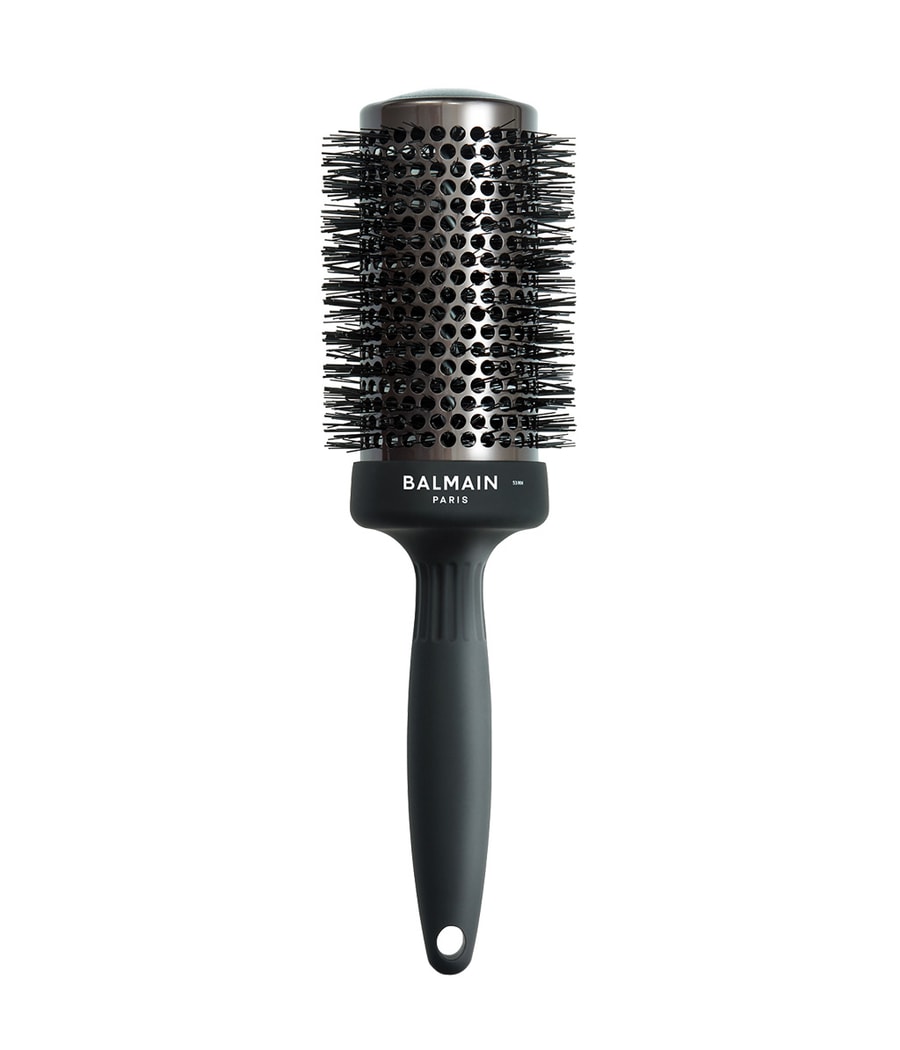 Круглая кисть Balmain Hair Couture Professional Ceramic Round Brush 53mm Black, 1 шт.
Круглая кисть Balmain Hair Couture Professional Ceramic Round Brush 53mm Black, 1 шт.
