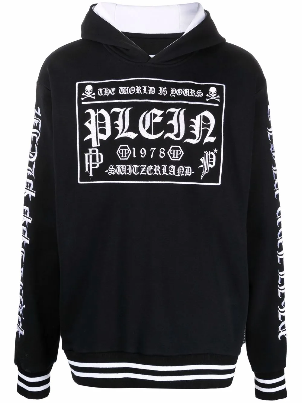 Худи с логотипом Philipp Plein, черный
Худи с логотипом Philipp Plein, черный