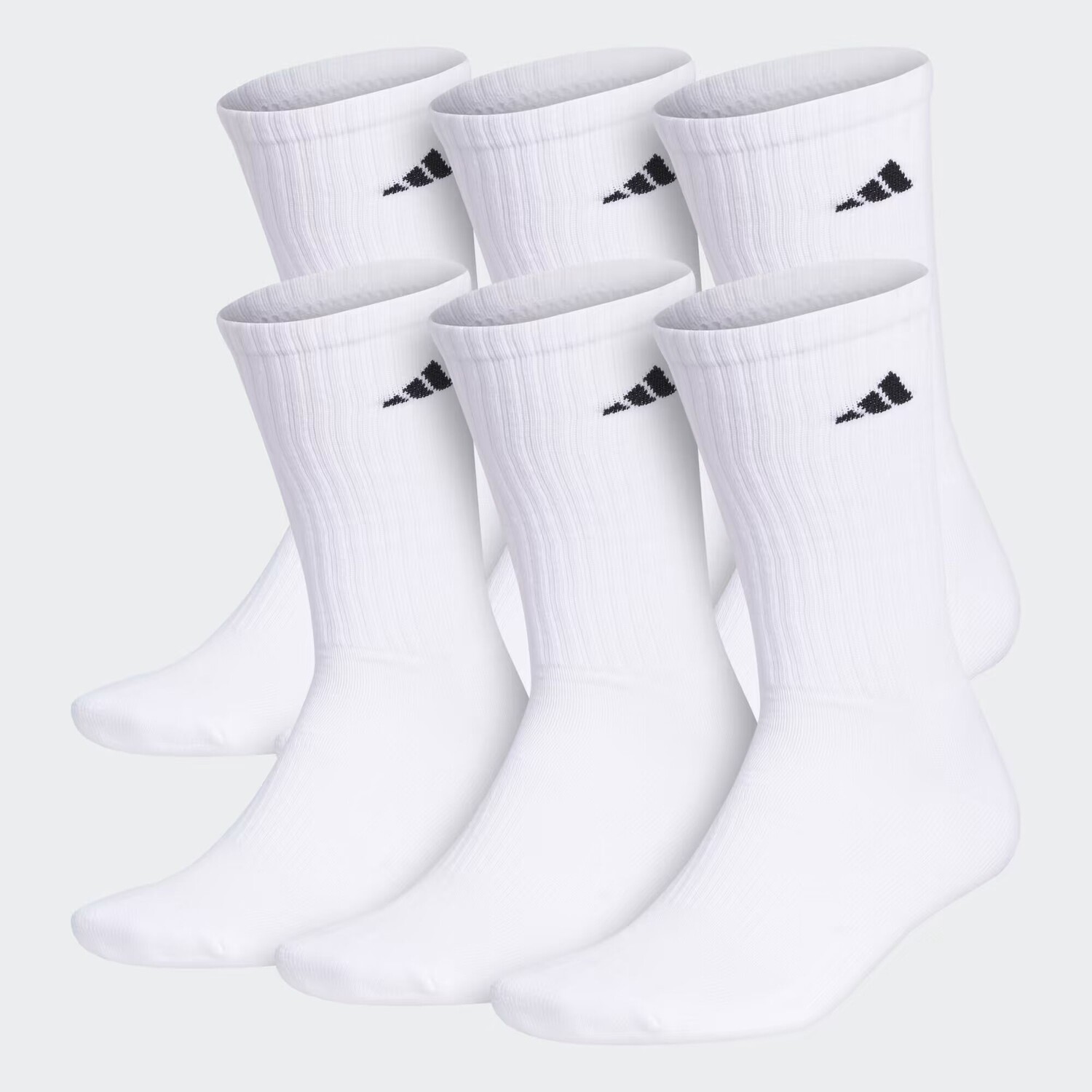 Спортивные мягкие носки, 6 пар Adidas, White/Black
Спортивные мягкие носки, 6 пар Adidas, White/Black
