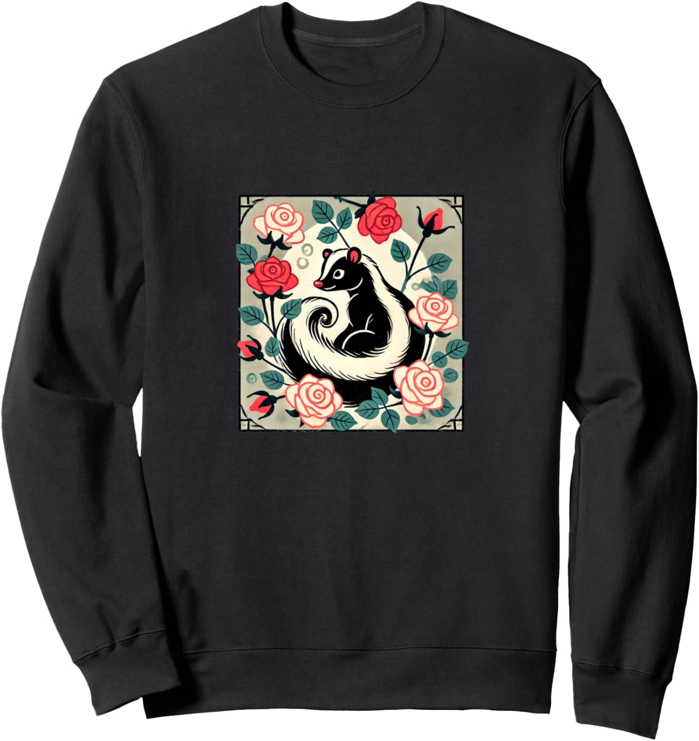 Иллюстрация скунса, дизайн скунса, толстовка для любителей скунса Vintage Skunks Arts Snugg, черный
Иллюстрация скунса, дизайн скунса, толстовка для любителей скунса Vintage Skunks Arts Snugg, черный