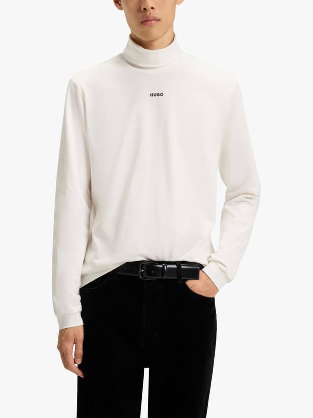 Хлопковый джемпер HUGO Daporollo с воротником-водолазкой и логотипом HUGO BOSS, Natural
Хлопковый джемпер HUGO Daporollo с воротником-водолазкой и логотипом HUGO BOSS, Natural