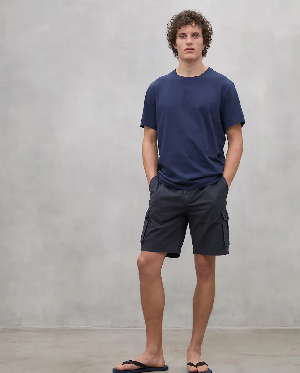 Мужские шорты-карго с застежкой на пуговицу и молнию Ecoalf, темно-серый
Мужские шорты-карго с застежкой на пуговицу и молнию Ecoalf, темно-серый