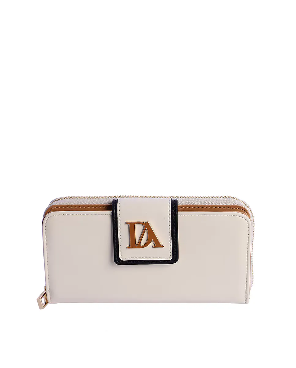 Женский белый кошелек на молнии Naomi Don Algodón
Женский белый кошелек на молнии Naomi Don Algodón