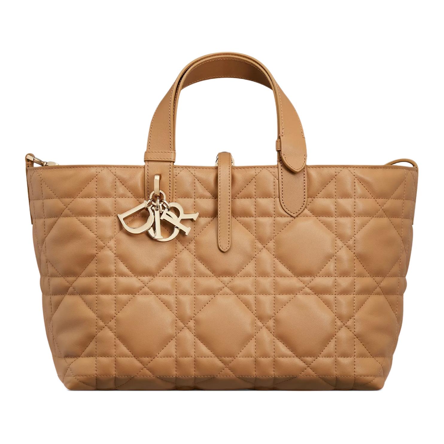 DIOR Женская сумка среднего размера из натуральной кожи светло-золотистого цвета
DIOR Женская сумка среднего размера из натуральной кожи светло-золотистого цвета