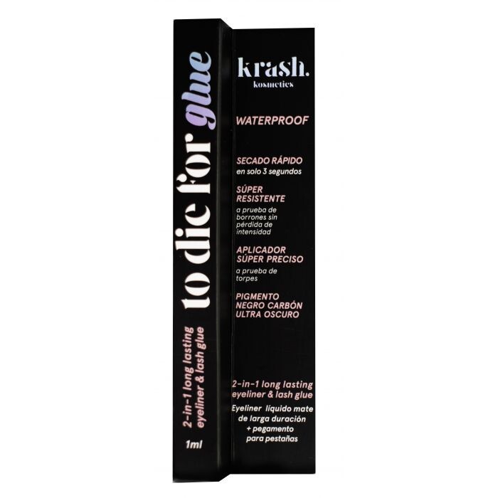 Подводка для глаз Eyeliner Líquido con Pegamento To Die for Glue Krash Kosmetics, Carbon Black
Подводка для глаз Eyeliner Líquido con Pegamento To Die for Glue Krash Kosmetics, Carbon Black