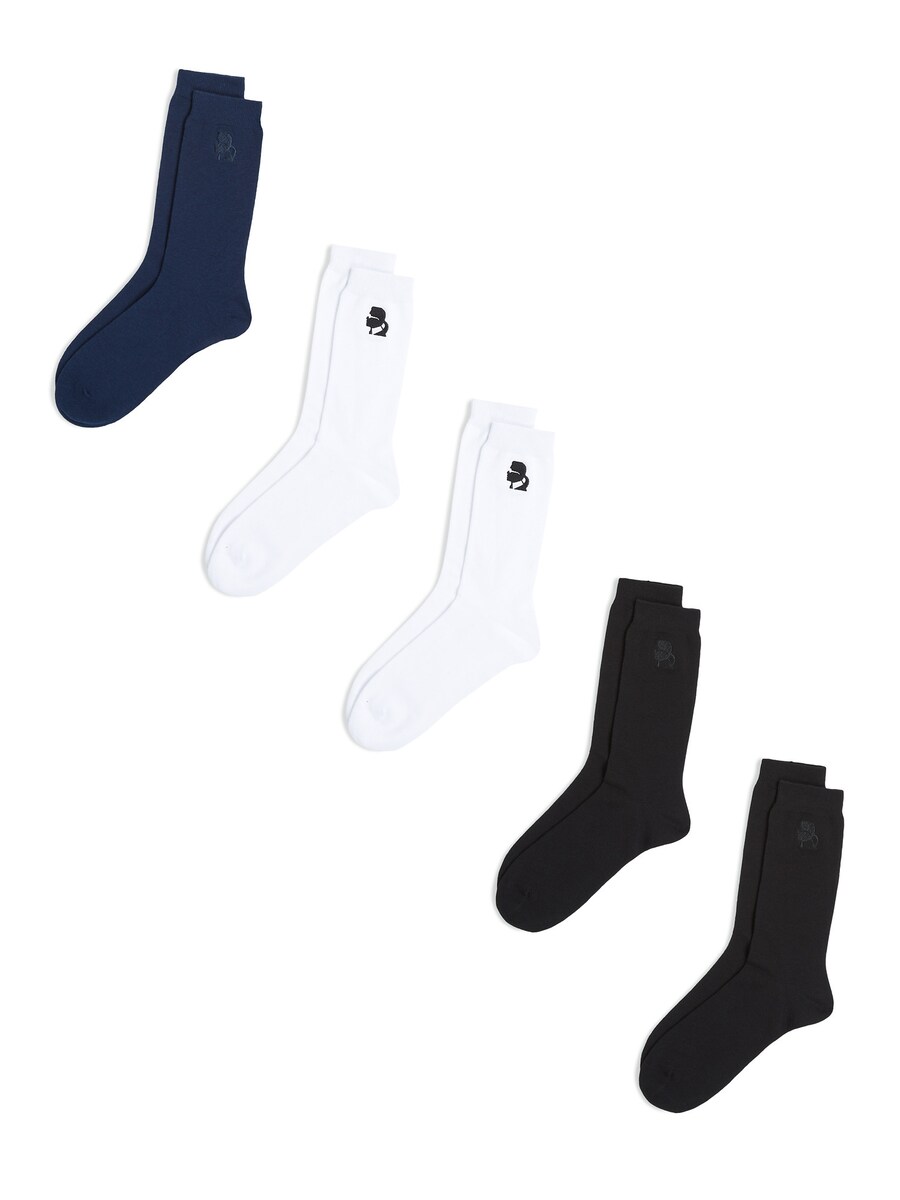 Носки Karl Lagerfeld, Navy/Black/White
Носки Karl Lagerfeld, Navy/Black/White