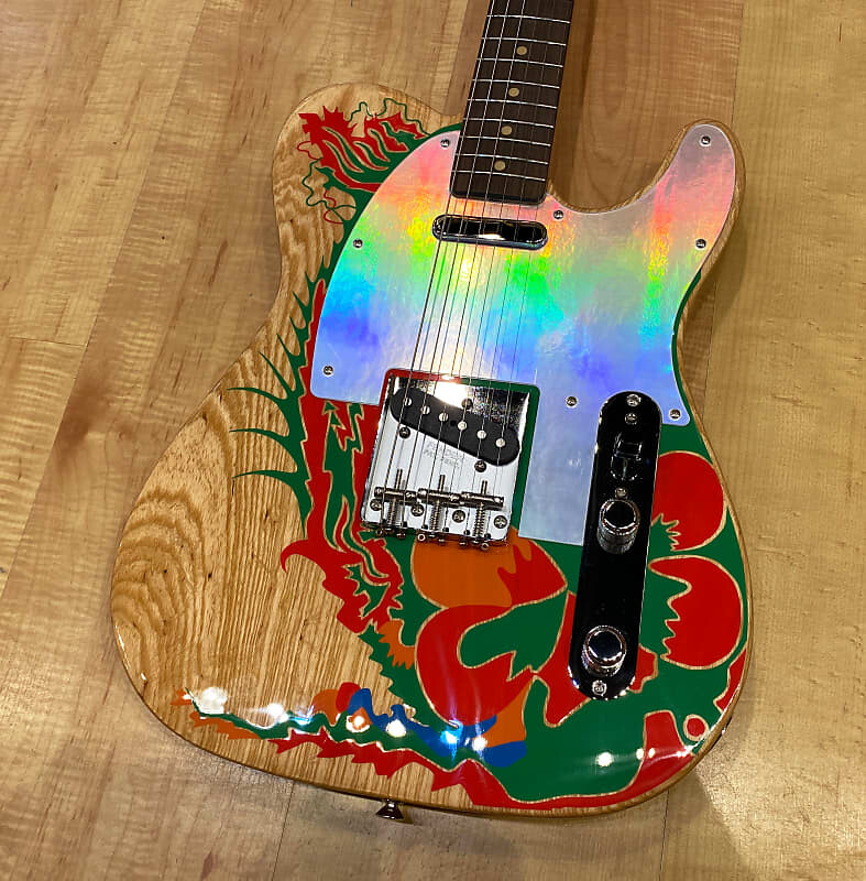 Электрогитара Fender Jimmy Page Telecaster Natural with Artwork 
Электрогитара Fender Jimmy Page Telecaster Natural with Artwork