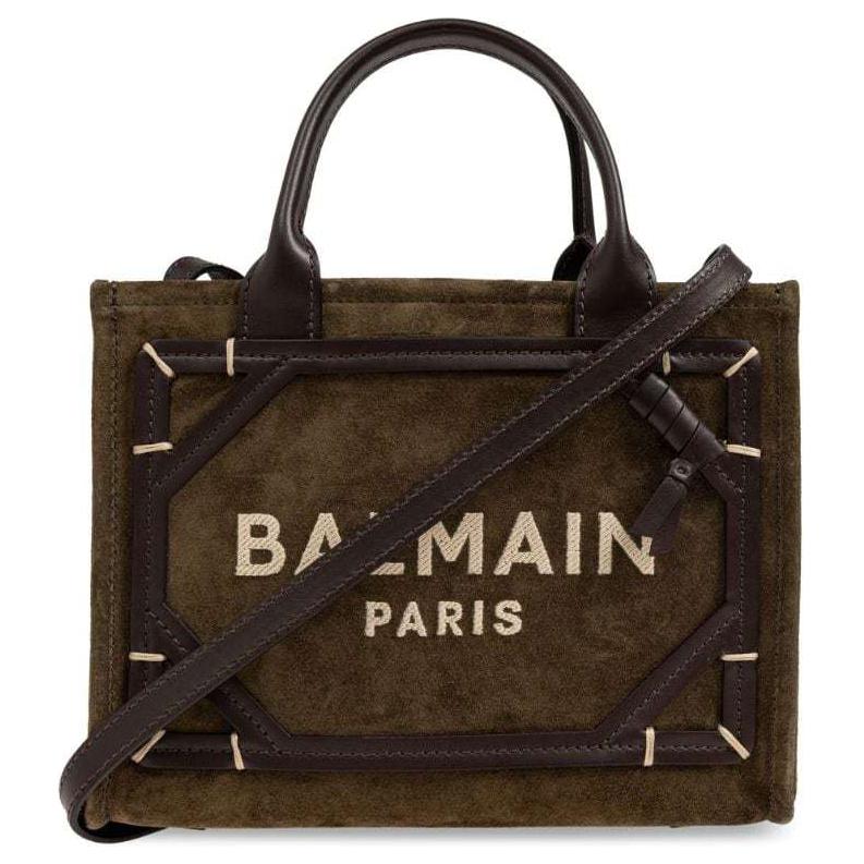 BALMAIN Сумка-тоут с детализированным логотипом
BALMAIN Сумка-тоут с детализированным логотипом