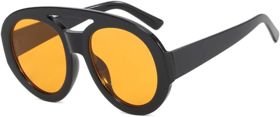 Солнцезащитные очки в крупной оправе для женщин, большие круглые солнцезащитные очки Beam, женские панк-очки для улицы, защита от УФ-излучения UV400 MTZJH, Black Orange
Солнцезащитные очки в крупной оправе для женщин, большие круглые солнцезащитные очки Beam, женские панк-очки для улицы, защита от УФ-излучения UV400 MTZJH, Black Orange