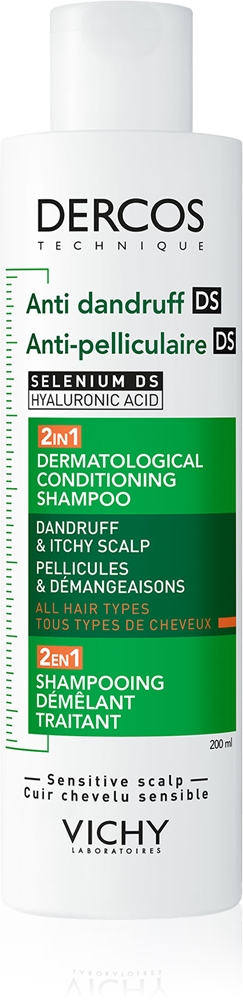 Шампунь и кондиционер Dercos против перхоти «два в одном» против перхоти Vichy, 200 мл
Шампунь и кондиционер Dercos против перхоти «два в одном» против перхоти Vichy, 200 мл