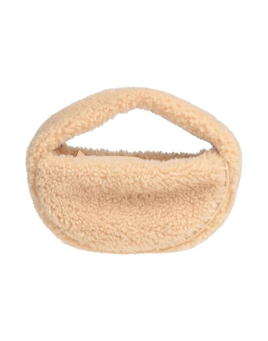 Сумка BY FAR из овчины с ручкой маленькая, бежевый
Сумка BY FAR из овчины с ручкой маленькая, бежевый