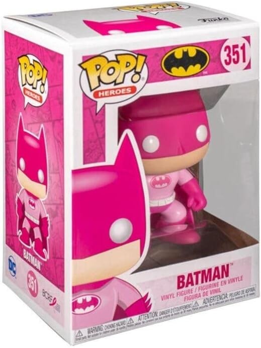 Фигурка Funko POP! DC Heroes: Breast Cancer Awareness - Batman
Фигурка Funko POP! DC Heroes: Breast Cancer Awareness - Batman