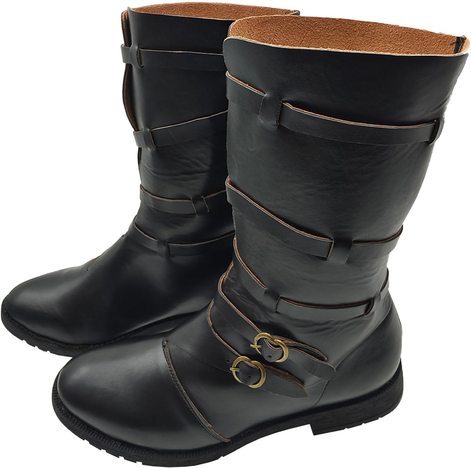 Мужские средневековые ренессансные пиратские ботинки для Хэллоуина, винтажные викингские готические косплейные ботинки Junqiako, черный
Мужские средневековые ренессансные пиратские ботинки для Хэллоуина, винтажные викингские готические косплейные ботинки Junqiako, черный