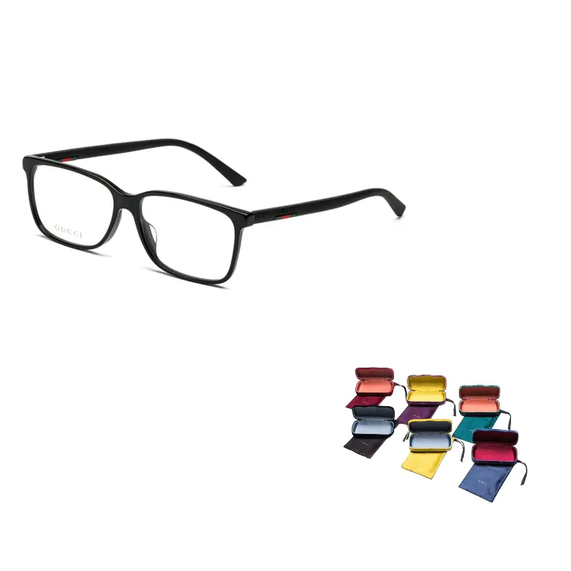GUCCI Пластиковая оправа прямоугольные очки для мужчин, Black
GUCCI Пластиковая оправа прямоугольные очки для мужчин, Black