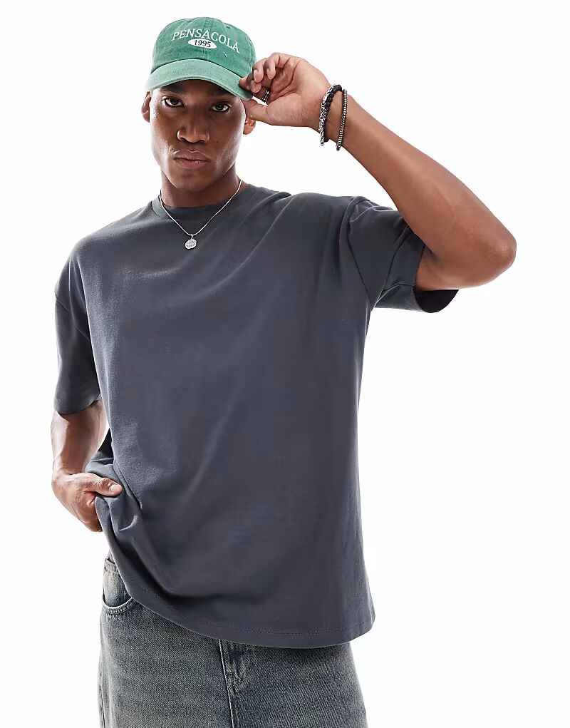 Футболка оверсайз плотного кроя Asos Design, темно-серый
Футболка оверсайз плотного кроя Asos Design, темно-серый