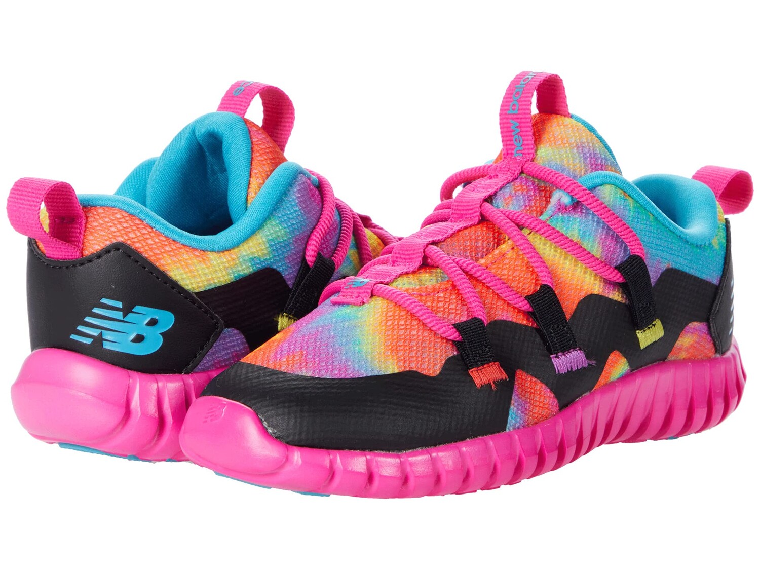 Детские кроссовки New Balance Playgruv, черный/разноцветный
Детские кроссовки New Balance Playgruv, черный/разноцветный