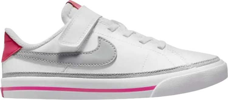 Кроссовки Nike Court Legacy PS 'White Pink Prime Light Smoke Grey', белый
Кроссовки Nike Court Legacy PS 'White Pink Prime Light Smoke Grey', белый
