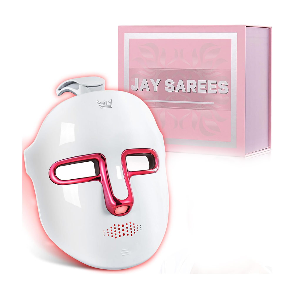 Светодиодная LED маска для лица JAY SAREES, 7 режимов подсветки, белый
Светодиодная LED маска для лица JAY SAREES, 7 режимов подсветки, белый