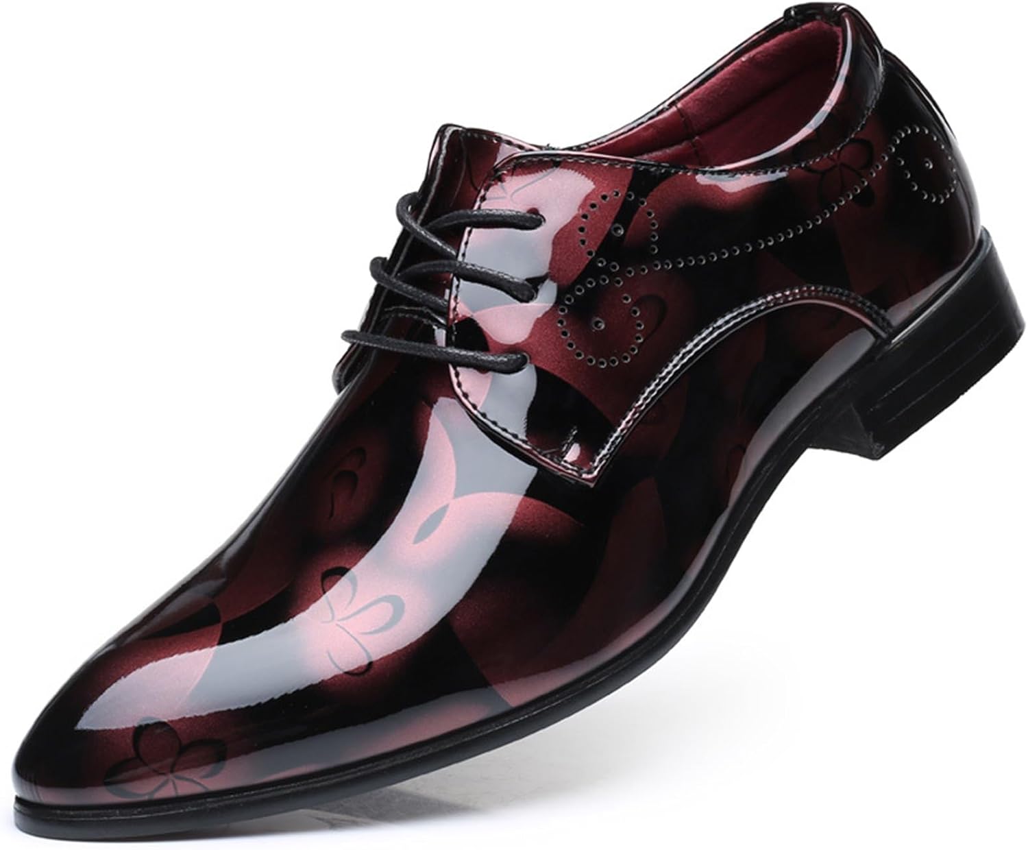 Мужские классические туфли KYOESCAI, модные цветочные лаковые оксфорды для смокинга, формальные деловые и свадебные туфли, классические туфли под костюм, красный
Мужские классические туфли KYOESCAI, модные цветочные лаковые оксфорды для смокинга, формальные деловые и свадебные туфли, классические туфли под костюм, красный